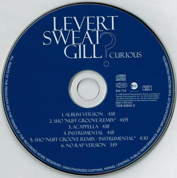 LSG Featuring LL Cool J, Busta Rhymes and MC Lyte : Curious (CD, Single)