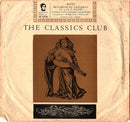 Johann Sebastian Bach, The Classics Club Chamber Orchestra : Brandenburg Concerto No. 3 In G Major (7", EP, Hog)