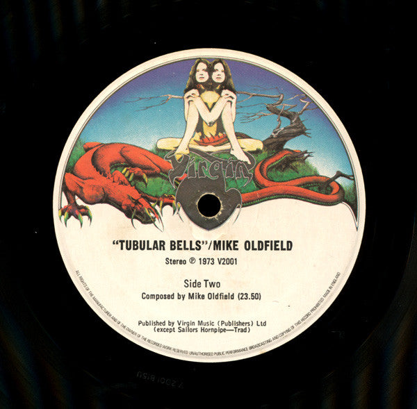 Mike Oldfield : Tubular Bells (LP, Album, RE, RP)