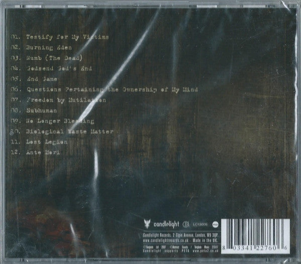 Carnal Forge : Testify For My Victims (CD, Album)