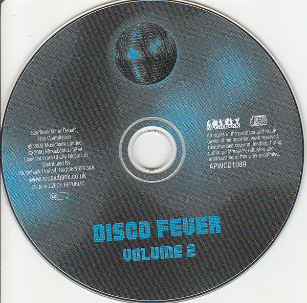 Various : Disco Fever Volume 2 (CD, Comp)