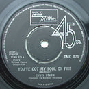 Edwin Starr : You've Got My Soul On Fire (7", Single)