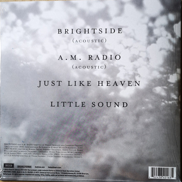 The Lumineers : Brightside Bonus Tracks (10", EP, RSD, Bla)