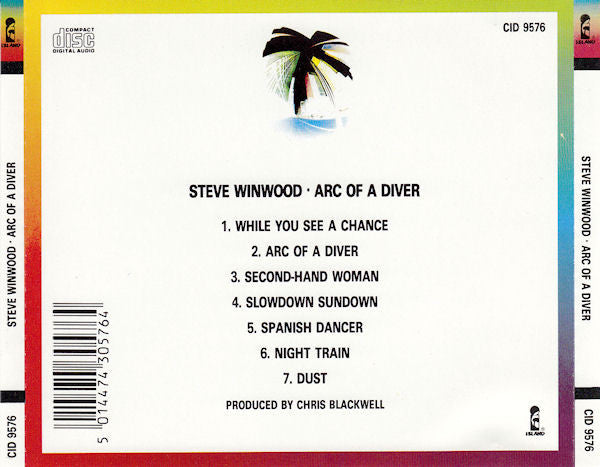 Steve Winwood : Arc Of A Diver (CD, Album)
