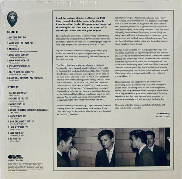 Everly Brothers : Hey Doll Baby (LP, RSD, Comp, Ltd, RM, S/Edition, Blu)