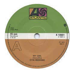 Otis Redding : My Girl / Hard To Handle (7", RE)