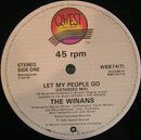 The Winans : Let My People Go (12", Single)