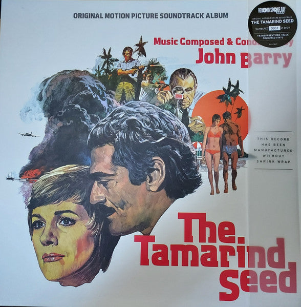 John Barry : The Tamarind Seed (Original Motion Picture Soundtrack Album) (LP, Blu + LP, Red + Album, RSD, Num)
