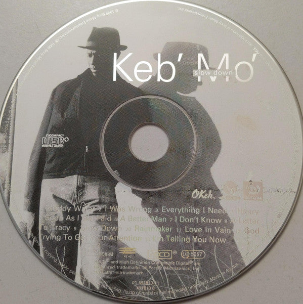 Keb' Mo' : Slow Down (HDCD, Album)
