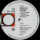 Spear Of Destiny : Never Take Me Alive (12", Single)