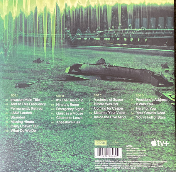 Max Richter : Invasion: Season 1 (Apple TV+ Original Series Soundtrack) (2xLP, Album)