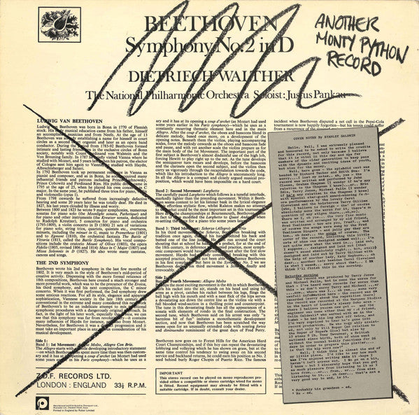 Monty Python : Another Monty Python Record (LP, RP, Mad)