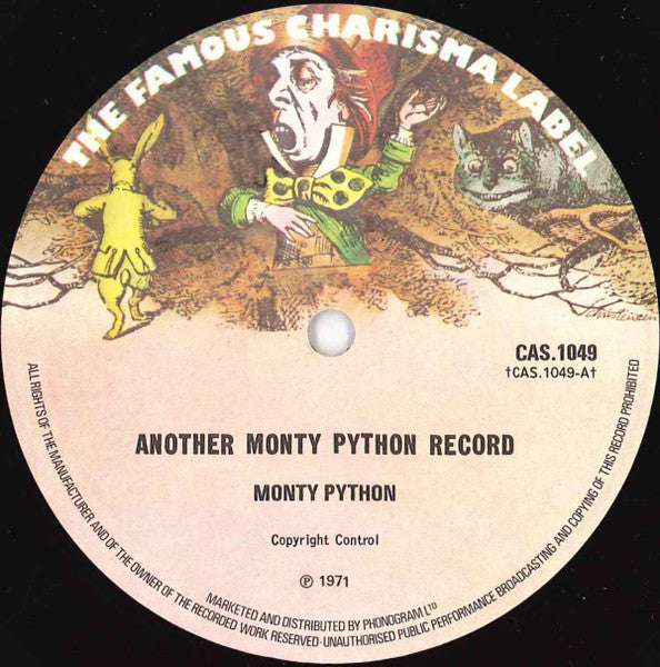 Monty Python : Another Monty Python Record (LP, RP, Mad)