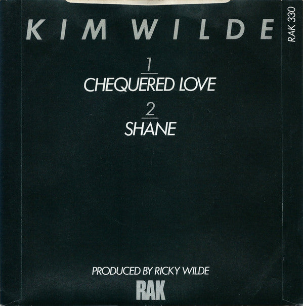 Kim Wilde : Chequered Love (7", Single, Pus)