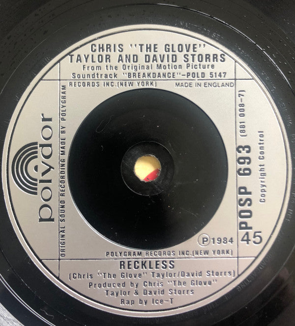 Carol Lynn Townes / Chris "The Glove" Taylor And David Storrs : 99½ / Reckless (7", Single)