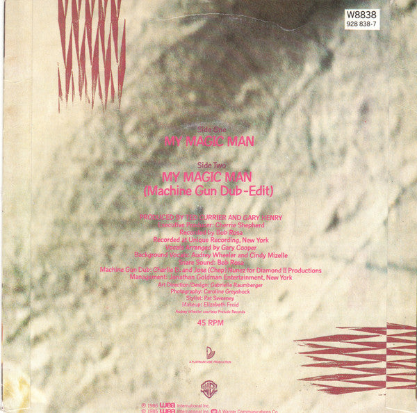 Rochelle : My Magic Man (7", Single, Met)
