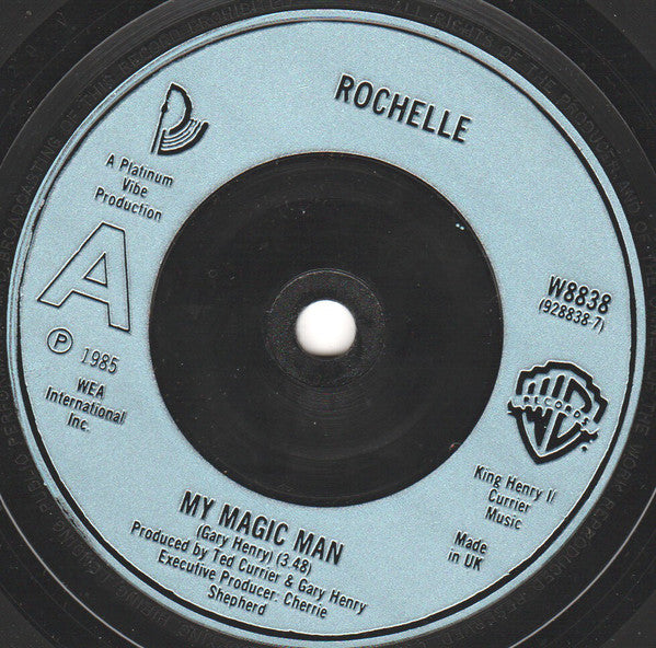 Rochelle : My Magic Man (7", Single, Met)