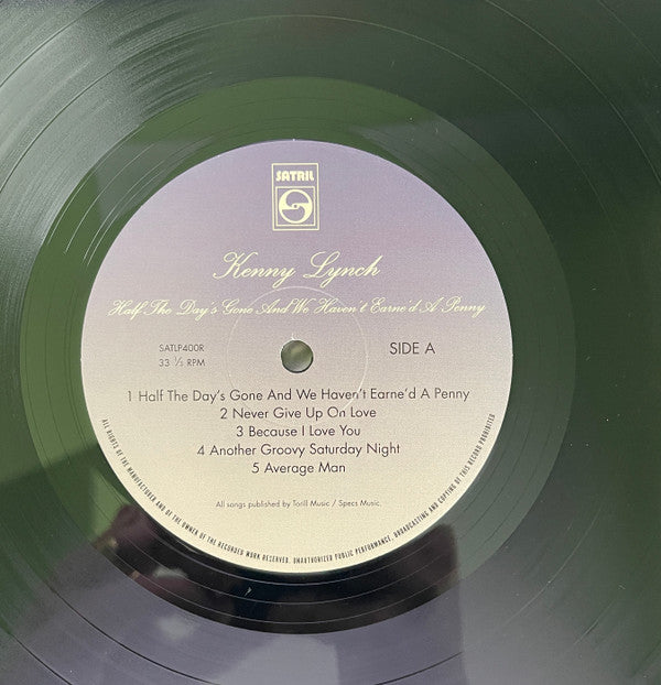 Kenny Lynch : Half The Day's Gone And We Haven't Earne'd A Penny (LP, Album)