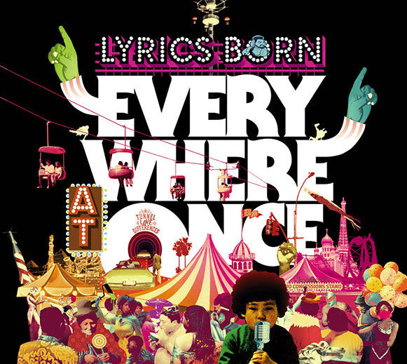 Lyrics Born : Everywhere At Once (CD, Album)