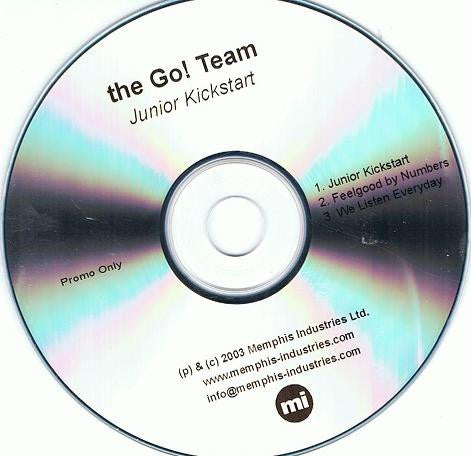The Go! Team : Junior Kickstart (CDr, Single, Promo)