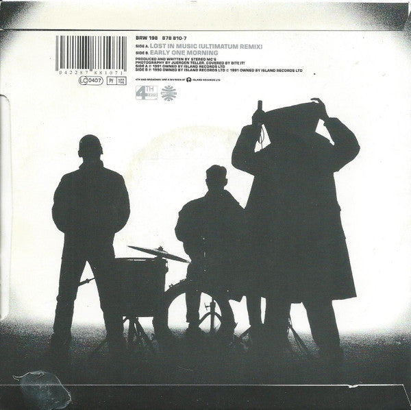 Stereo MC's : Lost In Music (7", Single)