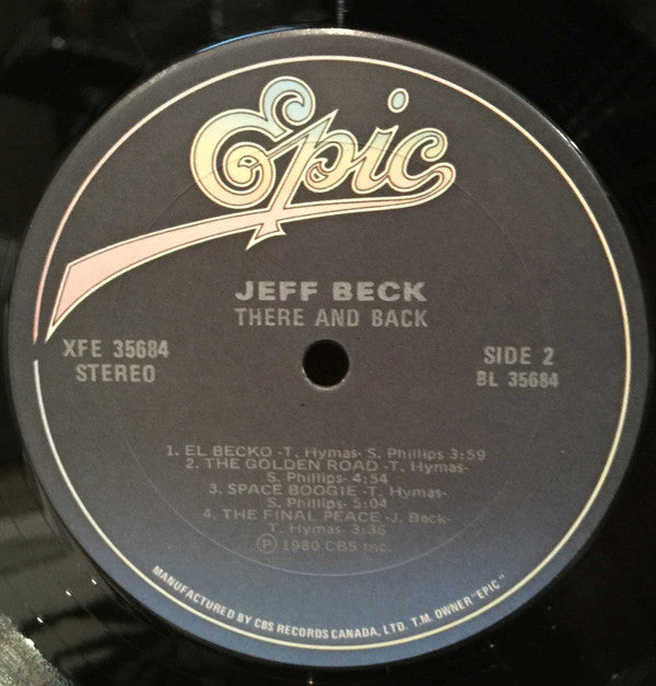 Jeff Beck : There And Back (LP, Album)