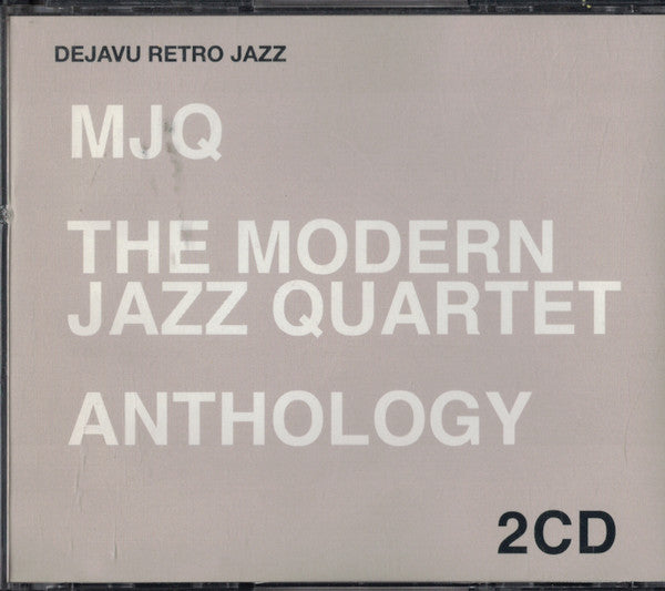 The Modern Jazz Quartet : MJQ - The Modern Jazz Quartet Anthology (2xCD, Comp)