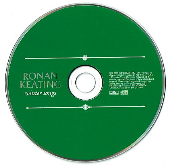 Ronan Keating : Winter Songs (CD, Album)