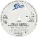Michael Jackson : The Way You Make Me Feel (12")