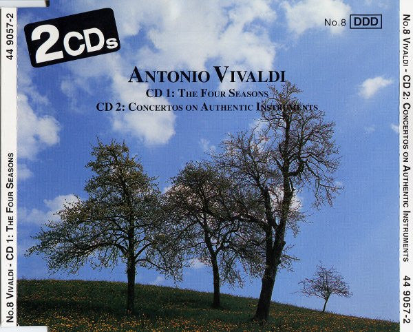 Antonio Vivaldi, Alberto Lizzio : NO.8 Vivaldi - The Four Seasons / Concertos On Authentic Instruments (2xCD)