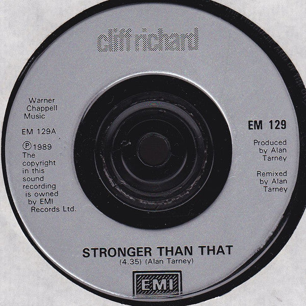 Cliff Richard : Stronger Than That (7", Single)