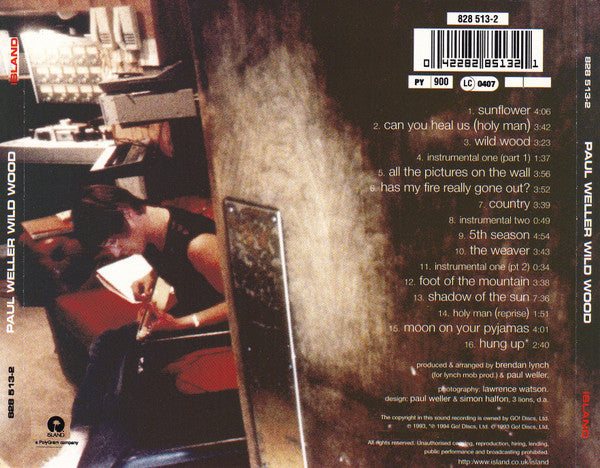 Paul Weller : Wild Wood (CD, Album, RE)