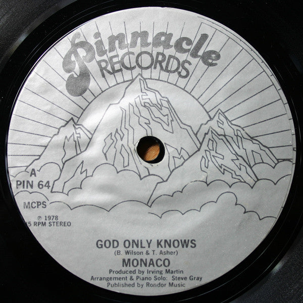 Monaco (2) : God Only Knows / Earthy (7")