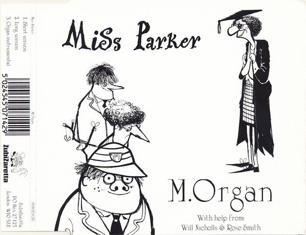 M. Organ With Help From Will Nicholls & Rose Smith : Miss Parker (CD, Single)