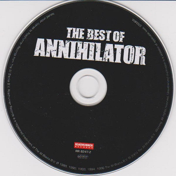 Annihilator (2) : The Best Of Annihilator (CD, Comp)