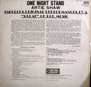 Artie Shaw And His Orchestra : One Night Stand (LP, Comp, Mono)