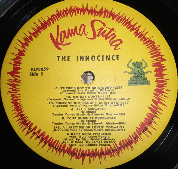 The Innocence : The Innocence (LP, Album, Mono, MGM)