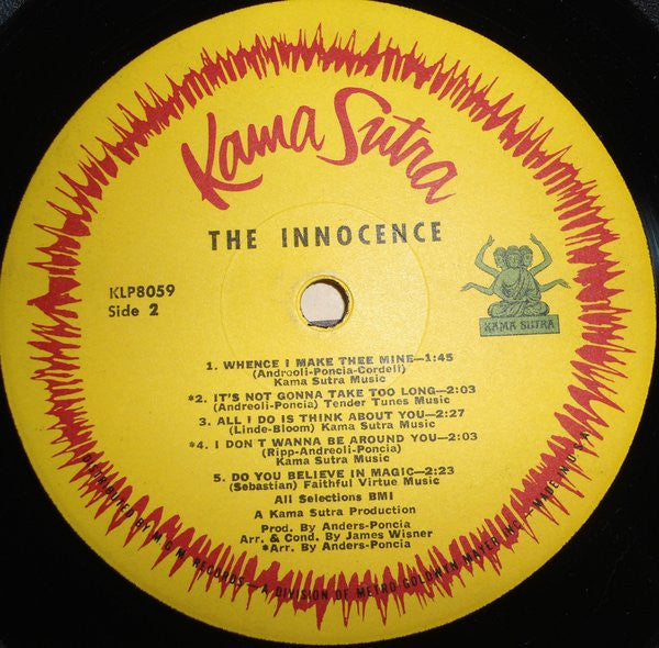 The Innocence : The Innocence (LP, Album, Mono, MGM)