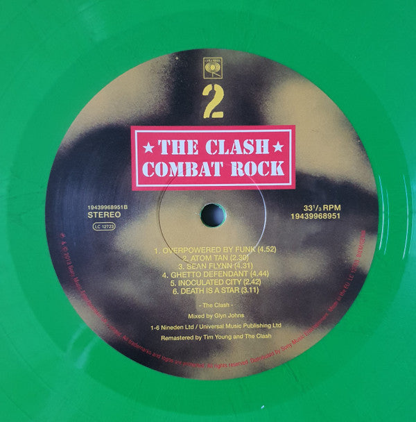 The Clash : Combat Rock (LP, Album, Ltd, RE, RM, Gre)
