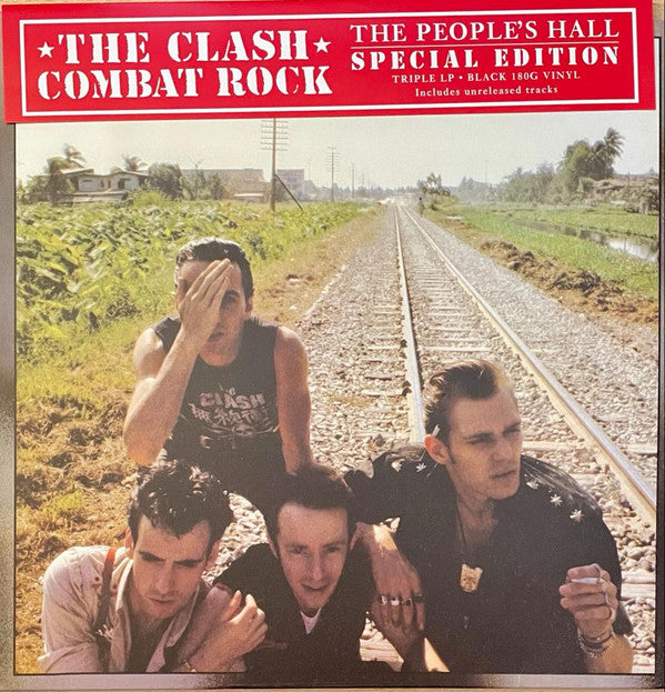 The Clash : Combat Rock + The People's Hall (LP, Album, RE, RM + LP, Comp + LP, S/Sided, Comp +)