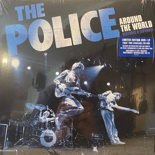 The Police : Around The World (Restored & Expanded) (LP, Album, Sil + DVD-V, RE, Multichannel, NTSC + L)
