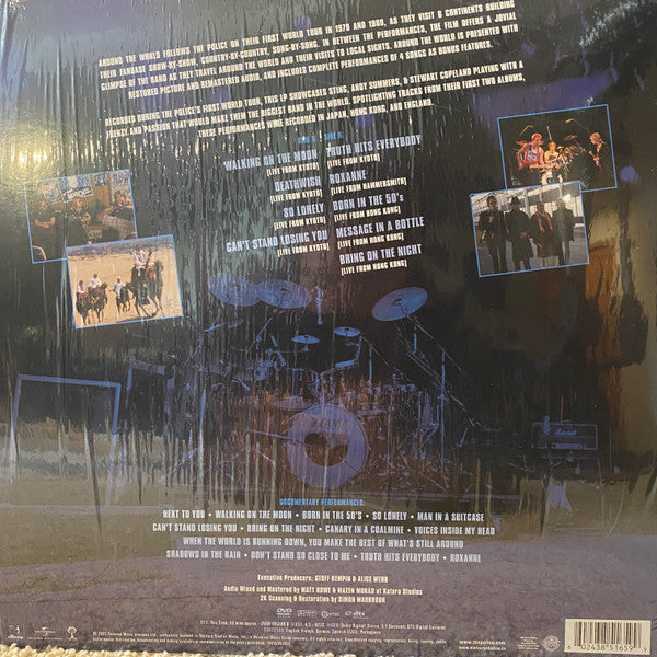 The Police : Around The World (Restored & Expanded) (LP, Album, Sil + DVD-V, RE, Multichannel, NTSC + L)