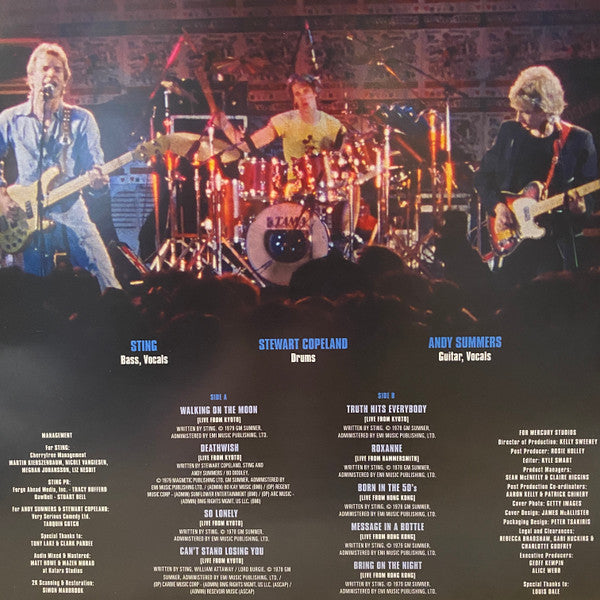 The Police : Around The World (Restored & Expanded) (LP, Album, Sil + DVD-V, RE, Multichannel, NTSC + L)