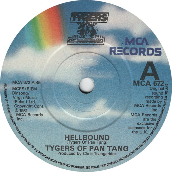 Tygers Of Pan Tang : Hellbound (2x7", Single)