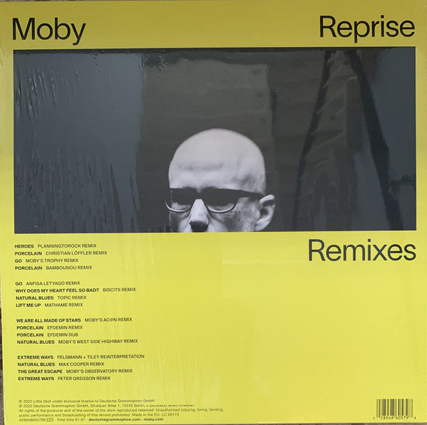 Moby : Reprise Remixes (2xLP, Ltd, Cle)
