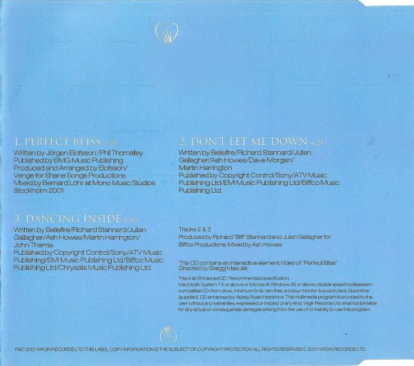 Bellefire : Perfect Bliss (HDCD, Single, Enh)