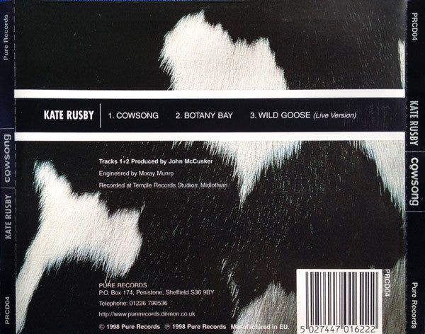Kate Rusby : Cowsong (CD, EP)