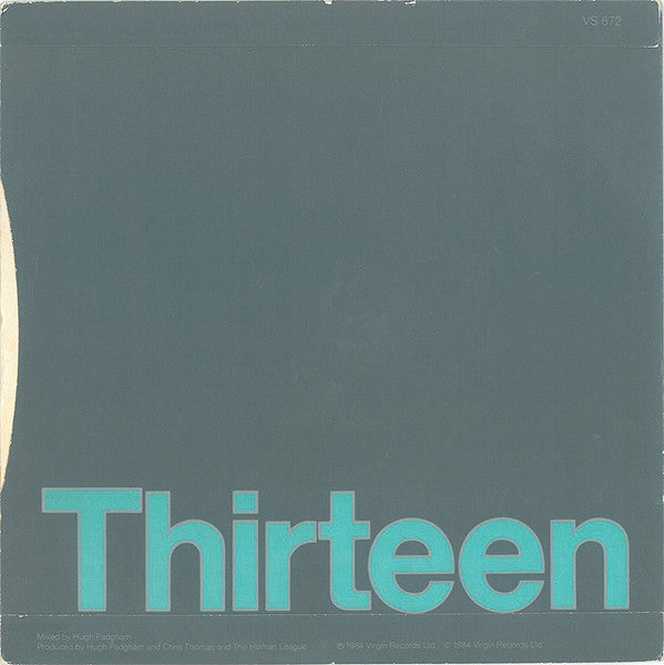 The Human League : The Lebanon (7", Single, Glo)