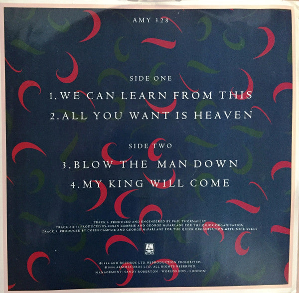 The Quick : We Can Learn From This (12")