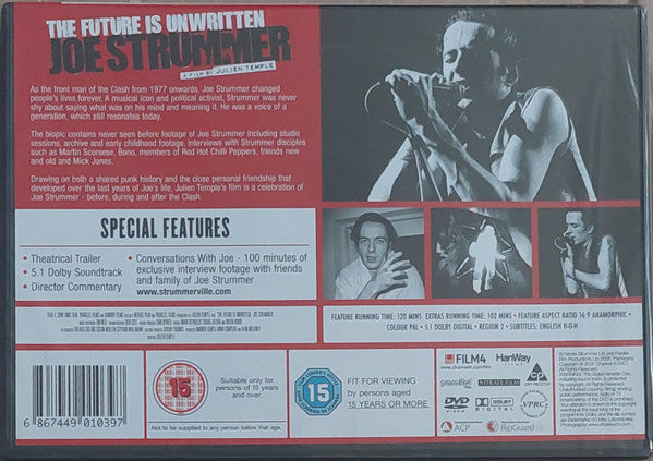 Joe Strummer : The Future Is Unwritten (A Film By Julien Temple) (DVD-V, Copy Prot., Dol)